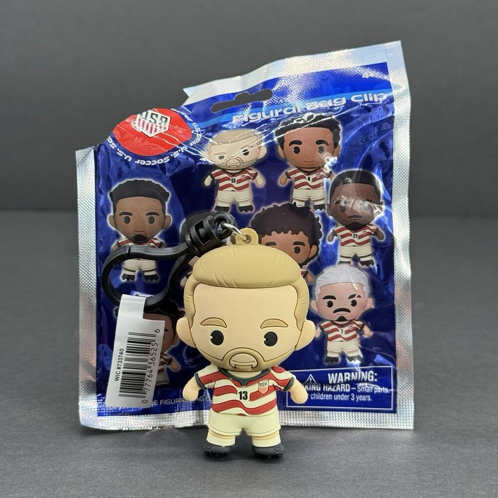 2026 Monogram US Soccer Men's National Team Tim Ream Bag Clip Keychain